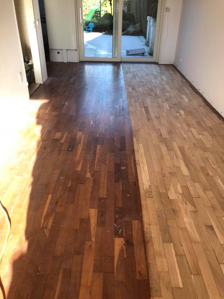 renovatie parket vloer, renovatie houten vloer, schuren, oliën